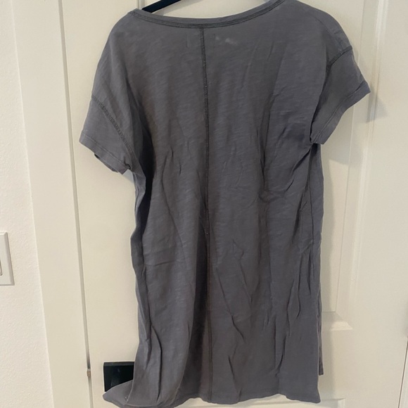 MATE the Label Short Sleeve T-Shirt Dress in slate, size S, excellent condition - Picture 4 of 4